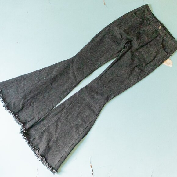 Altar'd State Black Flare Jeans - Picture 1 of 9